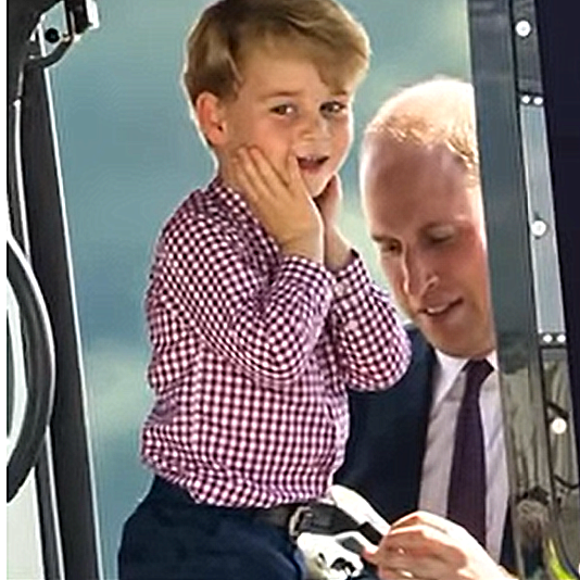 乔治王子(图片来源:视频截图)